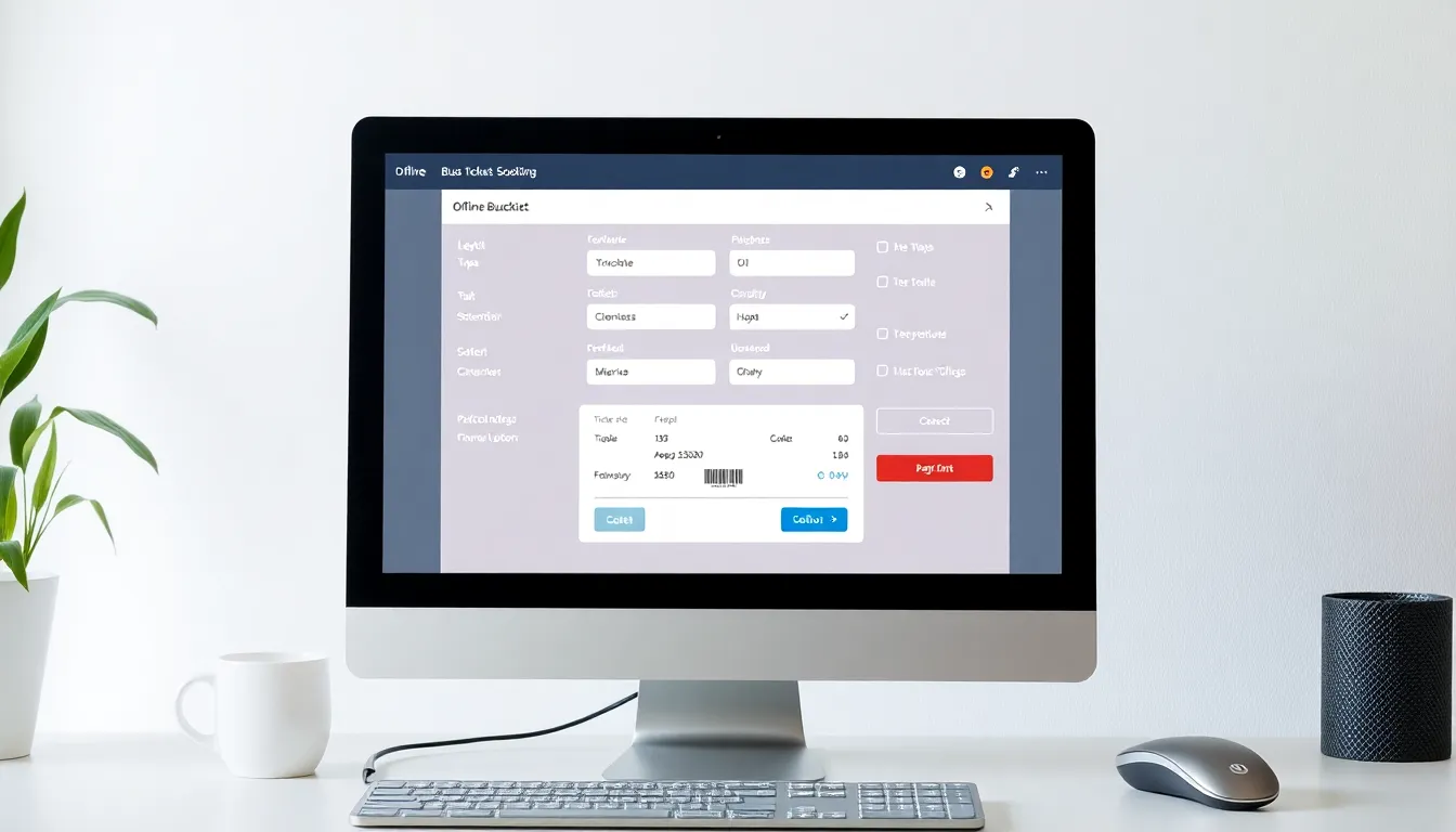 Offline booking and printing